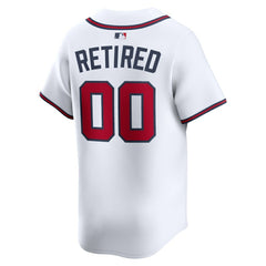 Atlanta Braves Nike Home Limited Pick-A-Player Retired Roster Jersey - White Jerseys