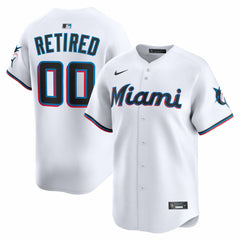 Miami Marlins Nike Home Limited Pick-A-Player Retired Roster Jersey - White Jerseys