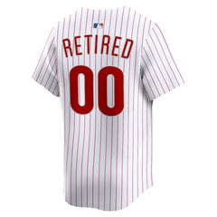 Philadelphia Phillies Nike Home Limited Pick-A-Player Retired Roster Jersey - White Jerseys