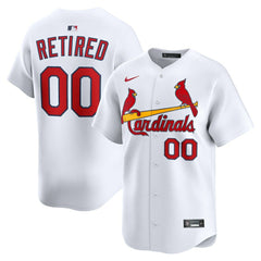 St. Louis Cardinals Nike Home Limited Pick-A-Player Retired Roster Jersey - White Jerseys