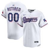 Texas Rangers Nike Home Limited Pick-A-Player Retired Roster Jersey - White Jerseys