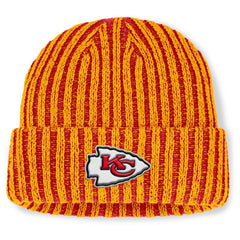 Kansas City Chiefs Field Judge Cuffed Knit Hat - Red/Gold Hats