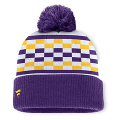 Minnesota Vikings Women's End Zone Cuffed Knit Hat with Pom - Purple Hats