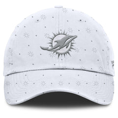 Miami Dolphins Women's Neutral Zone Adjustable Hat - White Hats