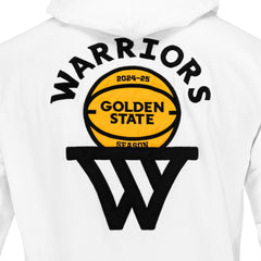 Golden State Warriors FISLL x Benny Gold Unisex Association Edition Full-Zip Hoodie White