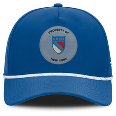 New York Rangers Fanatics Centennial Authentic Pro Pinched Front Adjustable Hat - Blue | US 202815573