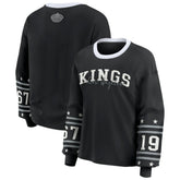 Los Angeles Kings WEAR by Erin Andrews Women's Long-Sleeve Sport T-Shirt - Black | US 202830806