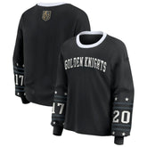 Vegas Golden Knights WEAR by Erin Andrews Women's Long-Sleeve Sport T-Shirt - Black | US 202830819