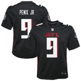 Michael Penix Jr. Atlanta Falcons Youth Team Game Jersey - Black Jerseys