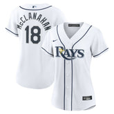 Shane McClanahan Tampa Bay Rays Nike Women's Home Replica Jersey - White Jerseys