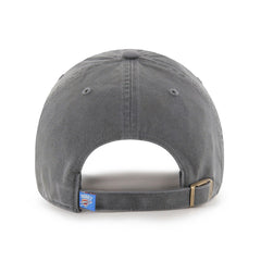 Oklahoma City Thunder '47 Core Logo Clean Up Adjustable Hat Charcoal - 47 brand