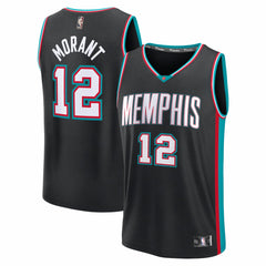 Ja Morant Memphis Grizzlies Fastbreak Jersey Classic Edition Black - Fanatics