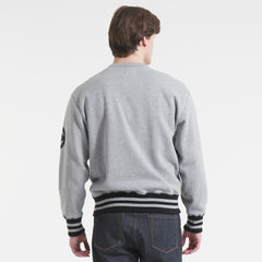 Montreal Canadiens Todd Snyder by Fanatics Relaxed Canadian Fleece Crew - Athletic Heather Gray | US 202846092