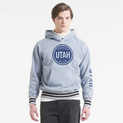 Utah Mammoth Todd Snyder by Fanatics Relaxed Canadian Fleece Hoodie - Gray | US 202846103