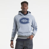 Montreal Canadiens Todd Snyder by Fanatics Relaxed Canadian Fleece Hoodie - Gray | US 202846104