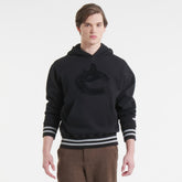 Vancouver Canucks Todd Snyder by Fanatics Relaxed Canadian Fleece Hoodie - Black | US 202846108