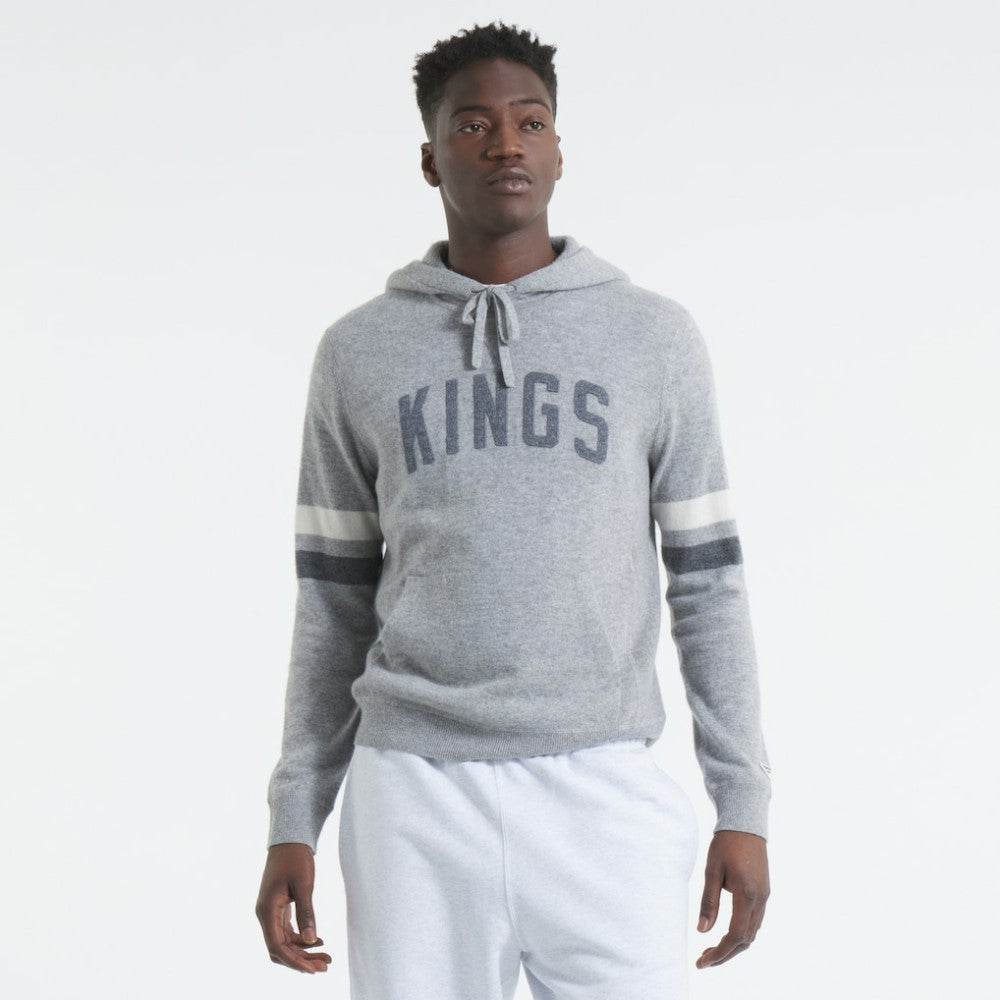 Los Angeles Kings Todd Snyder by Fanatics Cashmere Hooded Sweater - Athletic Heather Gray | US 202846116
