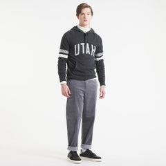 Utah Mammoth Todd Snyder by Fanatics Cashmere Hooded Sweater - Heather Black | US 202846119