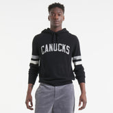 Vancouver Canucks Todd Snyder by Fanatics Cashmere Hooded Sweater - Black | US 202846120