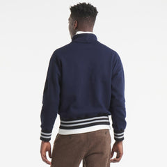 Edmonton Oilers Todd Snyder by Fanatics Relaxed Canadian Fleece Turtleneck - Navy | US 202846138