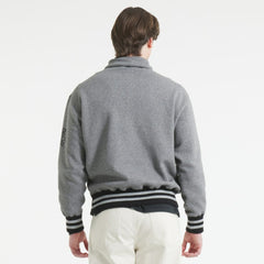 Chicago Blackhawks Todd Snyder by Fanatics Relaxed Canadian Fleece Turtleneck - Dark Heather Gray | US 202846140
