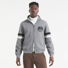 Edmonton Oilers Todd Snyder by Fanatics Full-Zip Fleece - Dark Heather Gray | US 202846161