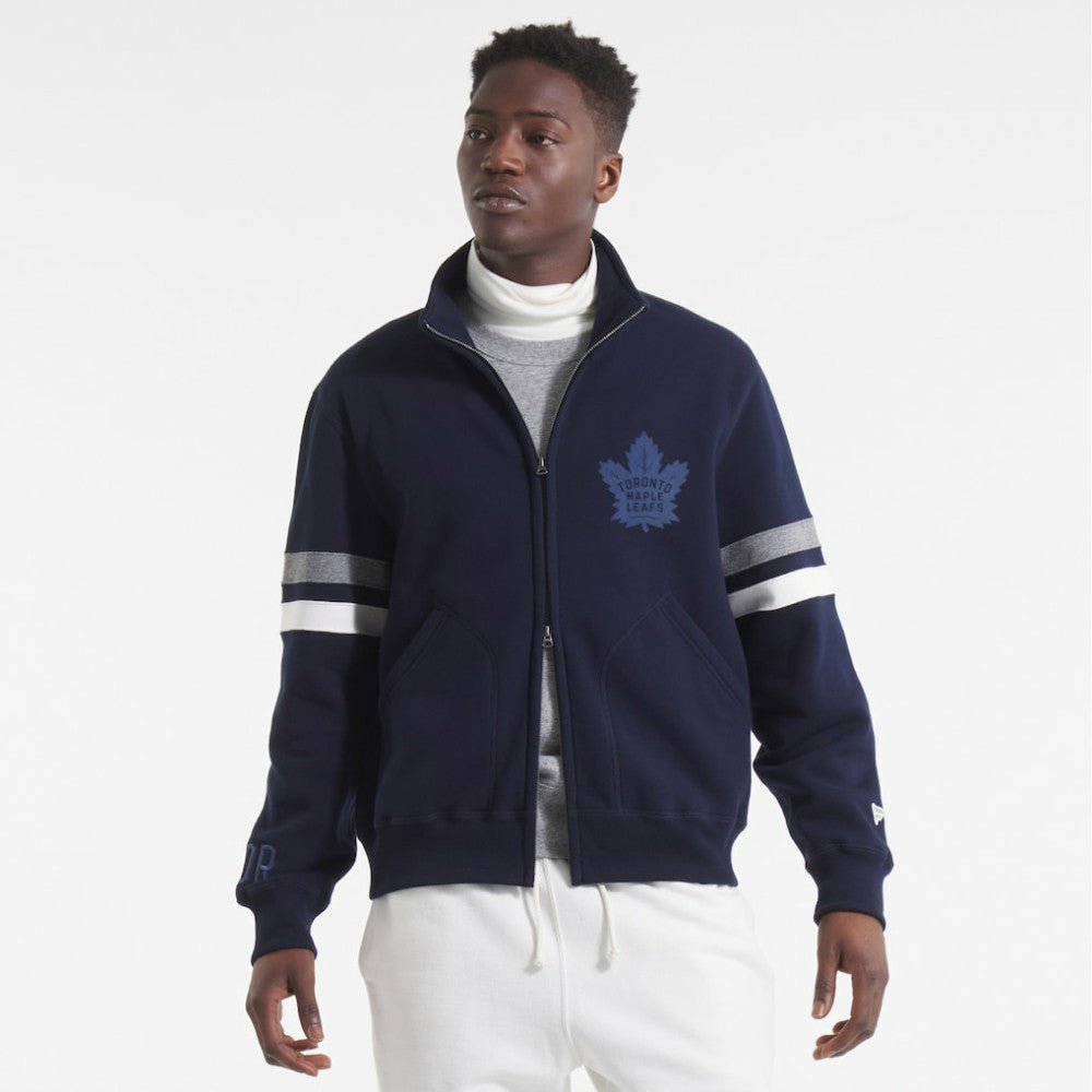 Toronto Maple Leafs Todd Snyder by Fanatics Full-Zip Fleece - Navy | US 202846168