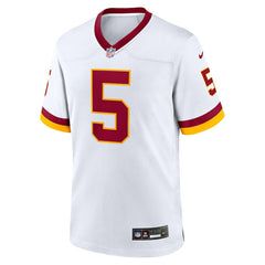 Jayden Daniels Washington Commanders Game Super Bowl Era Jersey - White Jerseys
