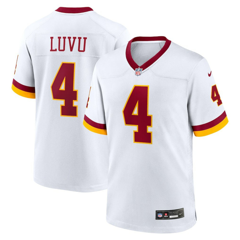 Frankie Luvu Washington Commanders Game Super Bowl Era Jersey - White Jerseys