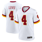 Frankie Luvu Washington Commanders Game Super Bowl Era Jersey - White Jerseys