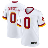 Mike Sainristil Washington Commanders Game Super Bowl Era Jersey - White Jerseys