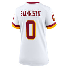 Mike Sainristil Washington Commanders Women's Game Super Bowl Era Jersey - White Jerseys