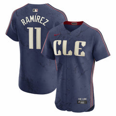 José Ramírez Cleveland Guardians Nike City Connect Elite Jersey - Navy Jerseys