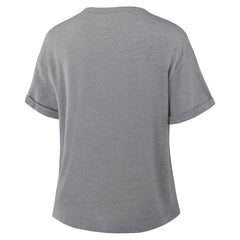 Philadelphia Eagles Women's Tribute Tri-Blend Boxy T-Shirt - Heather Gray T-shirts
