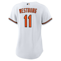 Jordan Westburg Baltimore Orioles Nike Women's Home Replica Jersey - White Jerseys