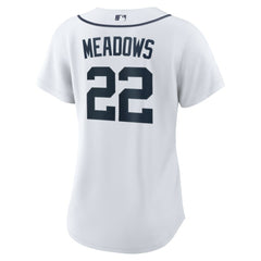 Parker Meadows Detroit Tigers Nike Women's Home Replica Jersey - White Jerseys
