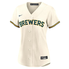 Sal Frelick Milwaukee Brewers Nike Women's Home Replica Jersey - Cream Jerseys