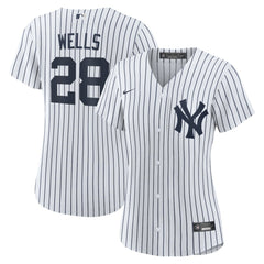 Austin Wells New York Yankees Nike Women's Home Replica Jersey - White Jerseys