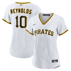Bryan Reynolds Pittsburgh Pirates Nike Women's Home Replica Jersey - White Jerseys
