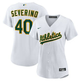 Luis Severino Athletics Nike Women's Home Replica Jersey - White Jerseys