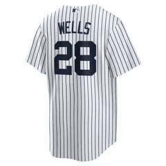 Austin Wells New York Yankees Nike Home Replica Jersey - White Jerseys