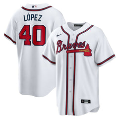 Reynaldo Lopez Atlanta Braves Nike Home Replica Jersey - White Jerseys