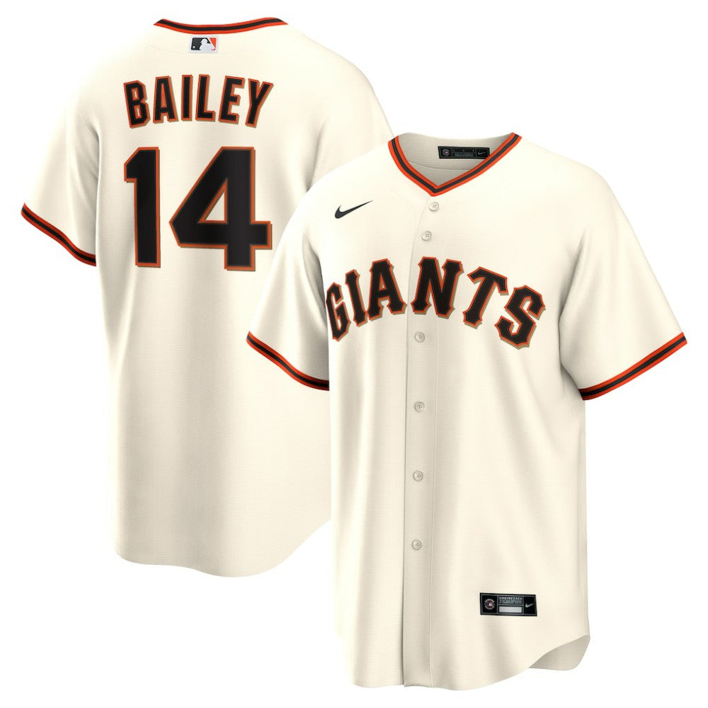 Patrick Bailey San Francisco Giants Nike Home Replica Jersey - Cream Jerseys