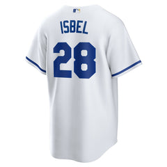 Kyle Isbel Kansas City Royals Nike Home Replica Jersey - White Jerseys
