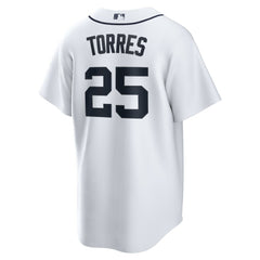 Gleyber Torres Detroit Tigers Nike Home Replica Jersey - White Jerseys