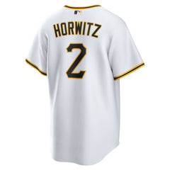 Spencer Horwitz Pittsburgh Pirates Nike Home Replica Jersey - White Jerseys