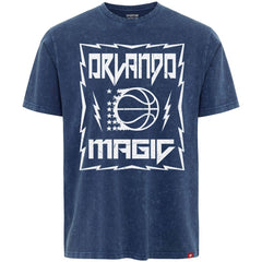 Orlando Magic Sportiqe Unisex Rock & Roll Collection Angus Premium Mineral Wash T-Shirt Blue