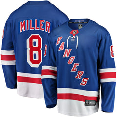 J.T. Miller New York Rangers Fanatics Home Breakaway Jersey - Blue | US 202858958