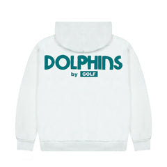 Miami Dolphins GOLF WANG Cutout Hoodie - White Hoodies