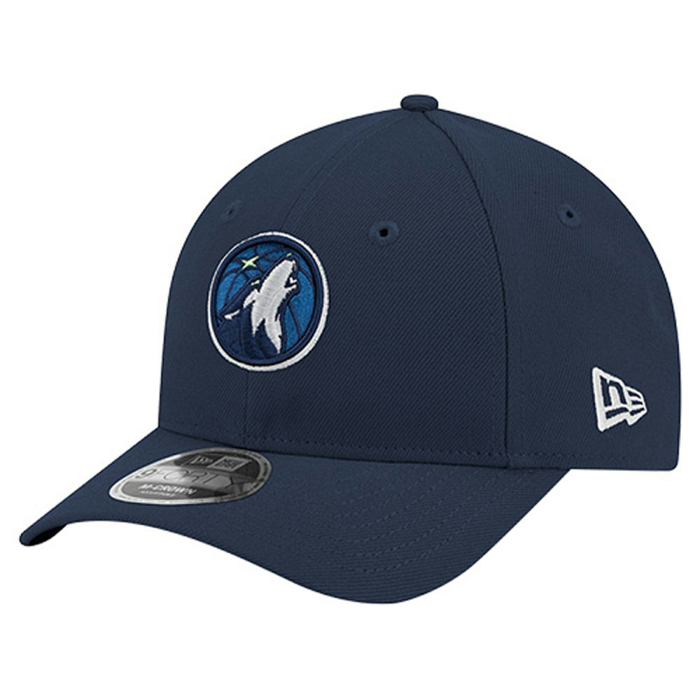 Minnesota Timberwolves 9FORTY Stock M-Crown Adjustable Hat Navy - New Era